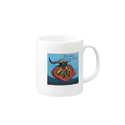 KazのKaz_fishing_オリジナルグッズ Mug :right side of the handle