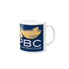 PelikanShopのPBCロゴcolor goods Mug :right side of the handle