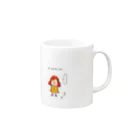 ペえとロのあっちゃんマグカップ Mug :right side of the handle