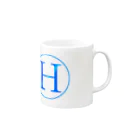 HAKASE_編集部のHAKASE_編集部【オリジナル マグカップ】 Mug :right side of the handle