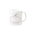 nico_nicoの大きい大福ちゃん Mug :right side of the handle