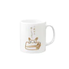 cyakoのもちうさぎ Mug :right side of the handle