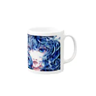 sioriの決意の少女 Mug :right side of the handle