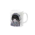 ちびしょっぷの絲のイラスト Mug :right side of the handle