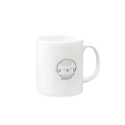 水色じかんのmoppuちゃん Mug :right side of the handle