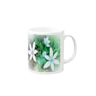 フォトジェニックガーデンの恋するFloWer-j Mug :right side of the handle