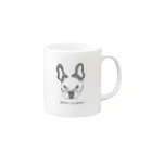 JAKU_LUSHAのJACK坊ちゃん Mug :right side of the handle