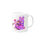 Rimε・●・зstoreのやみかわぷりんちゃん Mug :right side of the handle