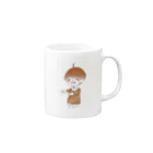 まりも氏のゆるふわ男子 Mug :right side of the handle