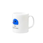 ΦBooのごくごく(ΦBoo) Mug :right side of the handle