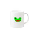 小さな画伯のかえる　８歳の画伯 Mug :right side of the handle