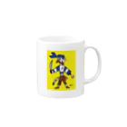 吉田圭佑アート事務所のいぬ船長＿mug02 Mug :right side of the handle