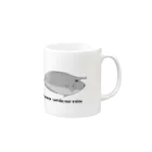 mihuneのテングハギ Mug :right side of the handle