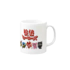 こつめちゃんのおみせの妖怪ヒーローズ参上！ Mug :right side of the handle