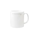 SAK. The Blooming Diva グッズストアの【ダークグレー・サインあり】BE ALWAYS BLOOMING Mug :right side of the handle
