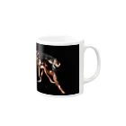 wildmammalsのノミ！ Mug :right side of the handle