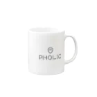 pholicのPHOLIC公式ロゴ Mug :right side of the handle