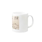 cowコーポレーションの塩鯖君 Mug :right side of the handle