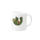 nekoonsenのナマケモノT Mug :right side of the handle