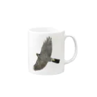 Coshi-Mild-Wildの🪶猛禽類　ツミ　🦅 だぞっ‼️ Mug :right side of the handle