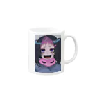 海野ごま子。のすいみんちゃん Mug :right side of the handle