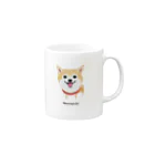 miniño（ミニーニョ）の柴犬 Mug :right side of the handle