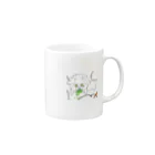 yodooshiのカテキン中毒で嘔吐する犬（高解像度） Mug :right side of the handle