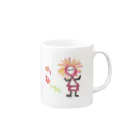 CORUNUMのFlowerman （フラワーマン） Mug :right side of the handle