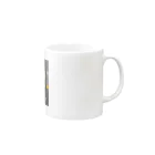 オオアリクイの夫婦の月の思し召 Mug :right side of the handle