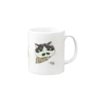 suwamiSHOP SUZURIのねこたち Mug :right side of the handle