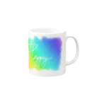 FeliceAliceの幸せなレインボー🌈 Mug :right side of the handle