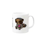 ｱｲﾘｽのキャラ置き場のぽんこつタヌキ Mug :right side of the handle