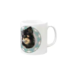 繭 茉由莉の◤‖-YOUR*PET-‖　GOMA Mug :right side of the handle