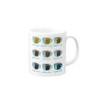 Teal Blue CoffeeのRoasted coffee Mug :right side of the handle