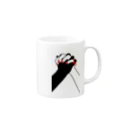 凛子の繋 Mug :right side of the handle