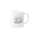 ぼっこのレンゲ Mug :right side of the handle