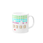 учк¡✼*のパンベーダーゲーム Mug :right side of the handle