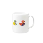 x.anatraのぴよのマーチ　#1 Mug :right side of the handle