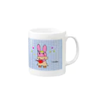 うさぎもんのうさぎもん Mug :right side of the handle