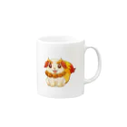 エイトとヒコマのショップ（公式）のヒコマ正面向きグッズ Mug :right side of the handle