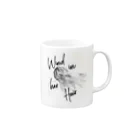 ゆたぽんのWIND IN HER HAIR Mug :right side of the handle