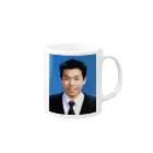 DJ ZET食堂のDJ ZET #オリジナル納豆 卒アル豆 Mug :right side of the handle