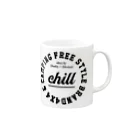  chill brand🚬😎のchill brand Mug :right side of the handle