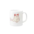 lapis collectionのけーきもんすたー Mug :right side of the handle