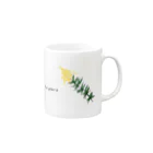 モモたろ屋のセイタカアワダチソウ(Tall goldenrod) Mug :right side of the handle