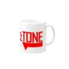 mosmos storeのFuzzTONE Mug :right side of the handle