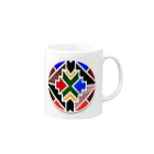 NKOSI AFRICAのunited colors Mug :right side of the handle