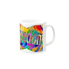 ✨🌈✨ユラクラカン🇯🇵 ✨🌈✨のフリーダム！freedom！ Mug :right side of the handle