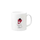 眼鏡(20)のDEPPA ICHIGO Mug :right side of the handle