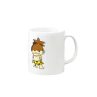 TokuoshouのGen-jinくん Mug :right side of the handle